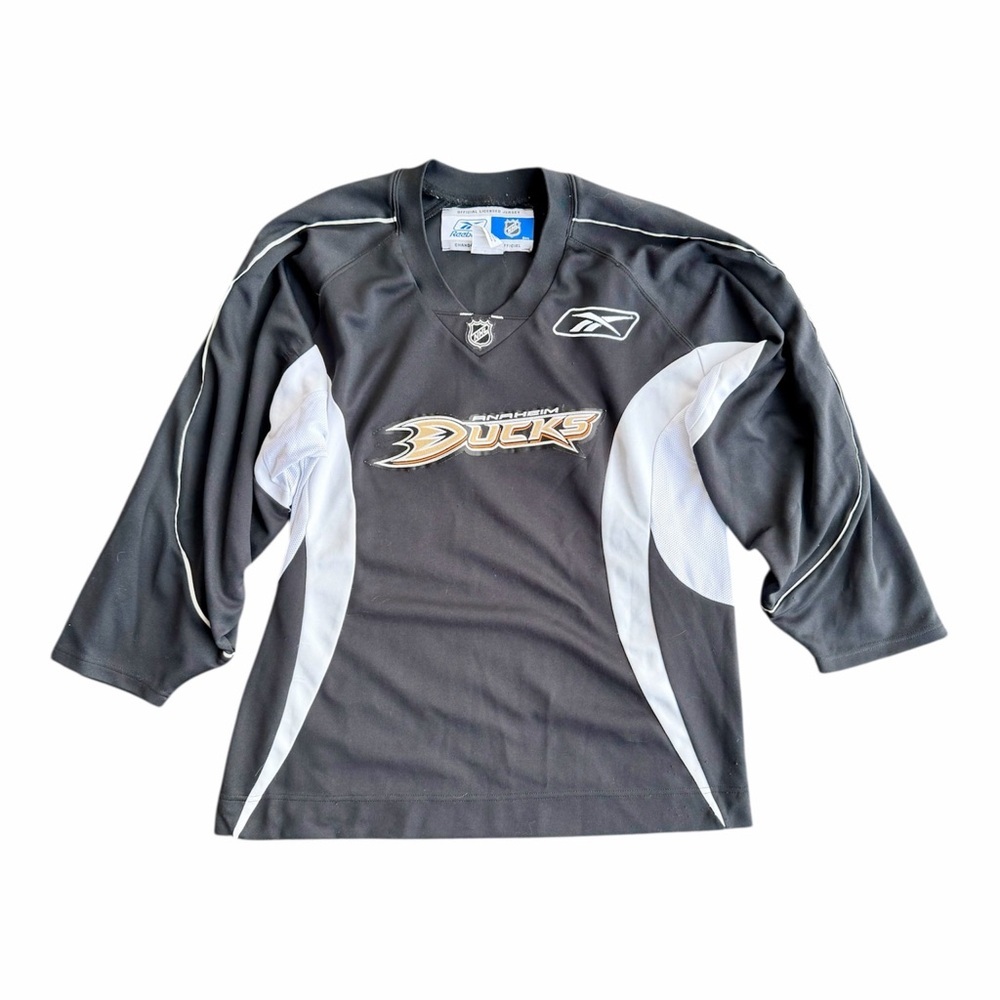 VTG Anaheim Ducks #6 Reebok CCM NHL Hockey Practise Jersey Size: M